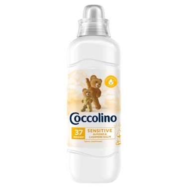 Coccolino Sensitive Almond & Cashmere Balm Płyn do płukania tkanin koncentrat 925 ml (37 prań) - 0