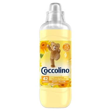 Coccolino Happy Yellow Płyn do płukania tkanin koncentrat 1050 ml (42 prania) - 0