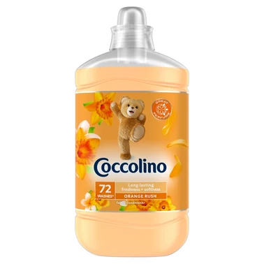 Coccolino Orange Rush Płyn do płukania tkanin koncentrat 1800 ml (72 prania) - 0