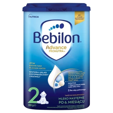 Bebilon 2 Advance Pronutra Mleko następne po 6. miesiącu 800 g - 1