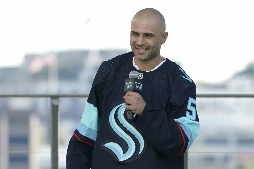 Mark Giordano, jeden z pierwszych graczy Seattle Kraken