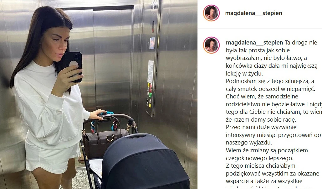 Magdalena Stępień o samotnym macierzyństwie