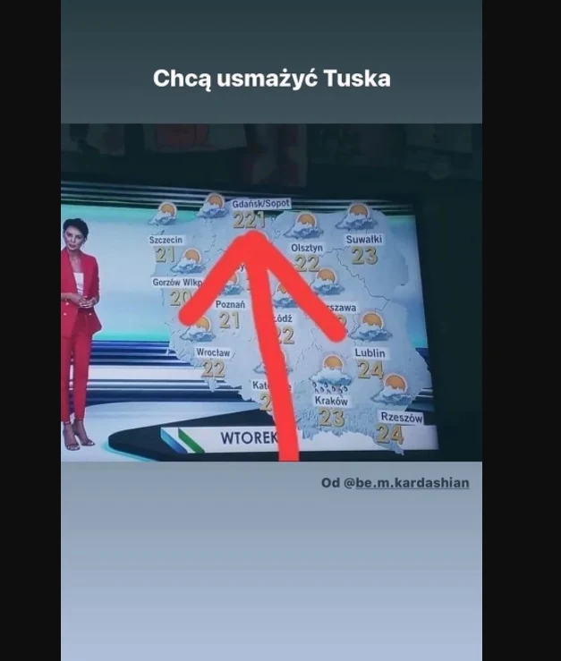 Wpadka na antenie TTV /Źródło: https://www.instagram.com/make_life_harder/ Wpadka na antenie TTV /Źródło: https://www.instagram.com/make_life_harder/