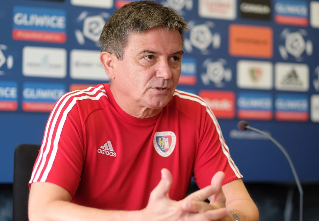 Trener Piasta Waldemar Fornalik