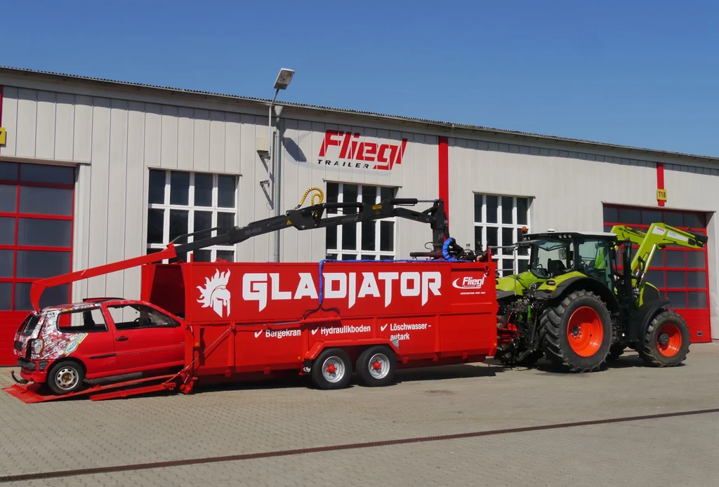 Fliegl Gladiator - przyczepa gaśnicza