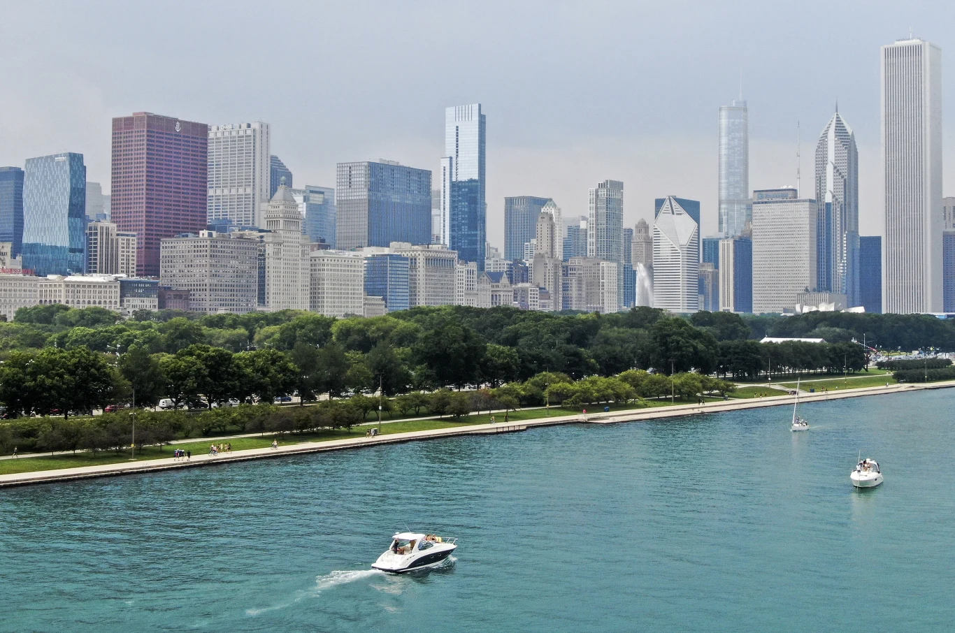 Złe powietrze pojawiło się także nad Chicago. 