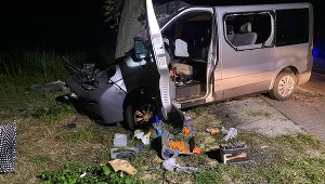 W wypadku ranna została siedmioosobowa rodzina