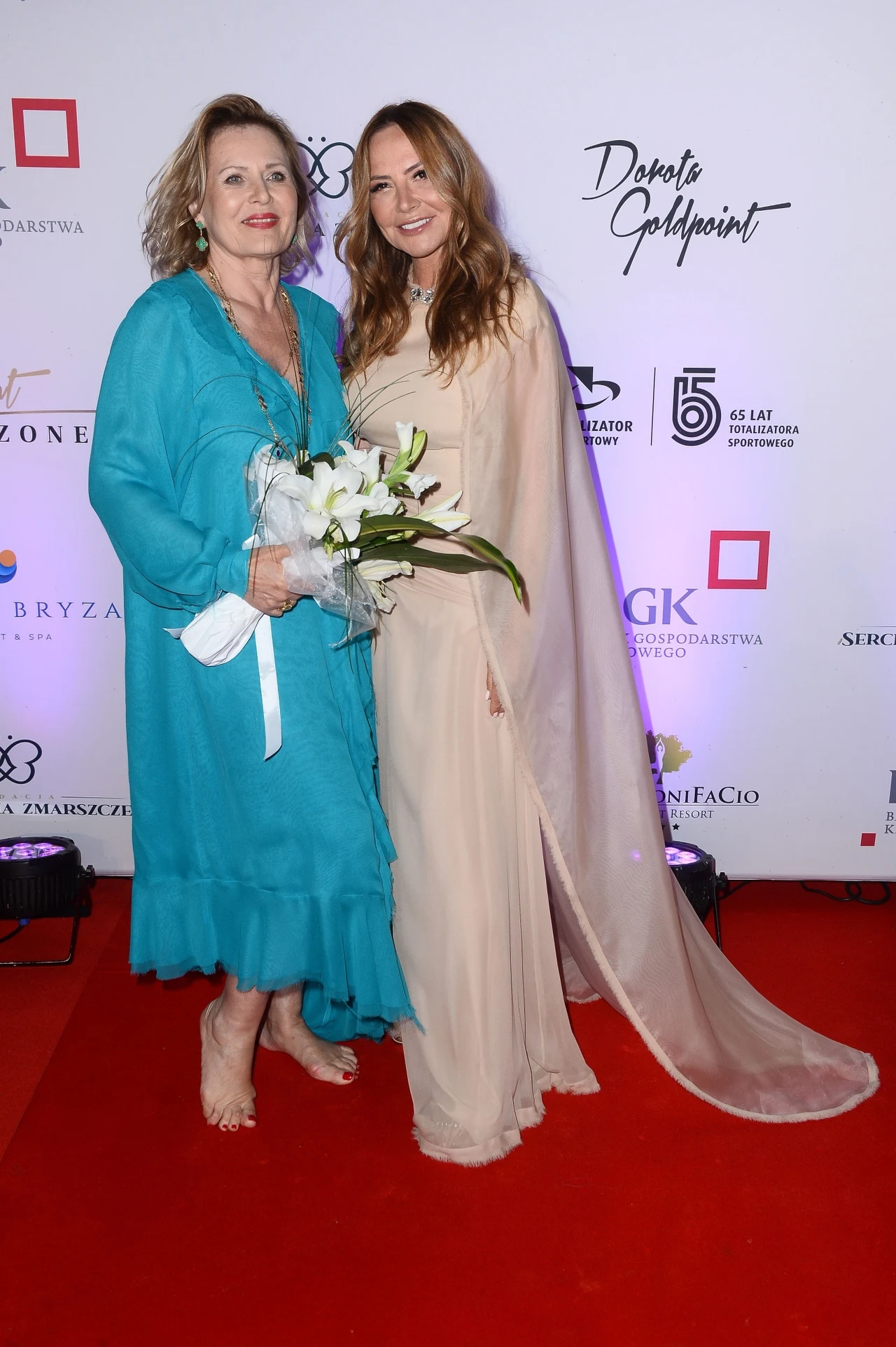 Grażyna Szapołowska i Dorota Goldpoint Grażyna Szapołowska i Dorota Goldpoint