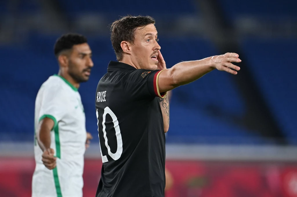 Max Kruse w trakcie meczu z Arabią Saudyjską Max Kruse w trakcie meczu z Arabią Saudyjską