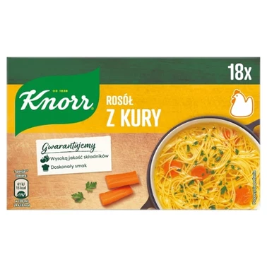 Knorr Rosół z kury 180 g (18 x 10 g)  - 1