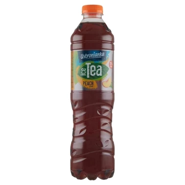 Ustronianka Ice Tea Napój niegazowany o smaku brzoskwiniowym 1,5 l - 0