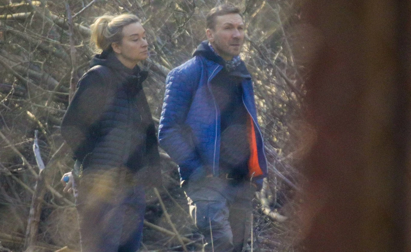 Martyna Wojciechowska i Przemek Kossakowski Martyna Wojciechowska i Przemek Kossakowski