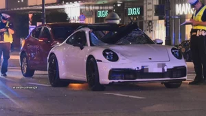 Potrącenie pieszego przez Porsche. Co zapamiętali świadkowie?