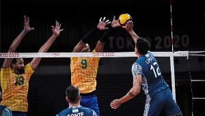 Tokio 2020. Brazylia pokonała Argentynę w turnieju siatkarzy