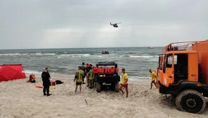 Akcja ratownicza na Bałtyku (Źródło: Morska Służba Poszukiwania i Ratownictwa)