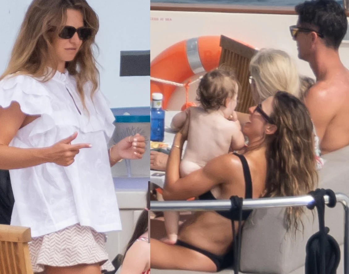 Lewandowscy na jachcie Lewandowscy na jachcie