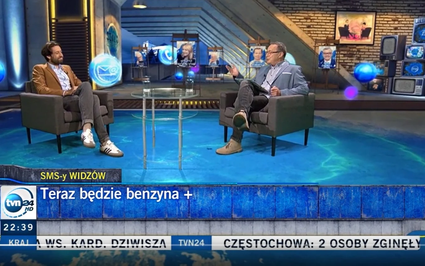 "Szkło kontaktowe" zostało przerwane! /Screen.tvn24.pl/ "Szkło kontaktowe" zostało przerwane! /Screen.tvn24.pl/