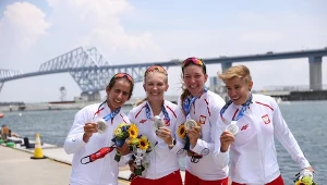 Polskie wioślarki z medalami olimpijskimi