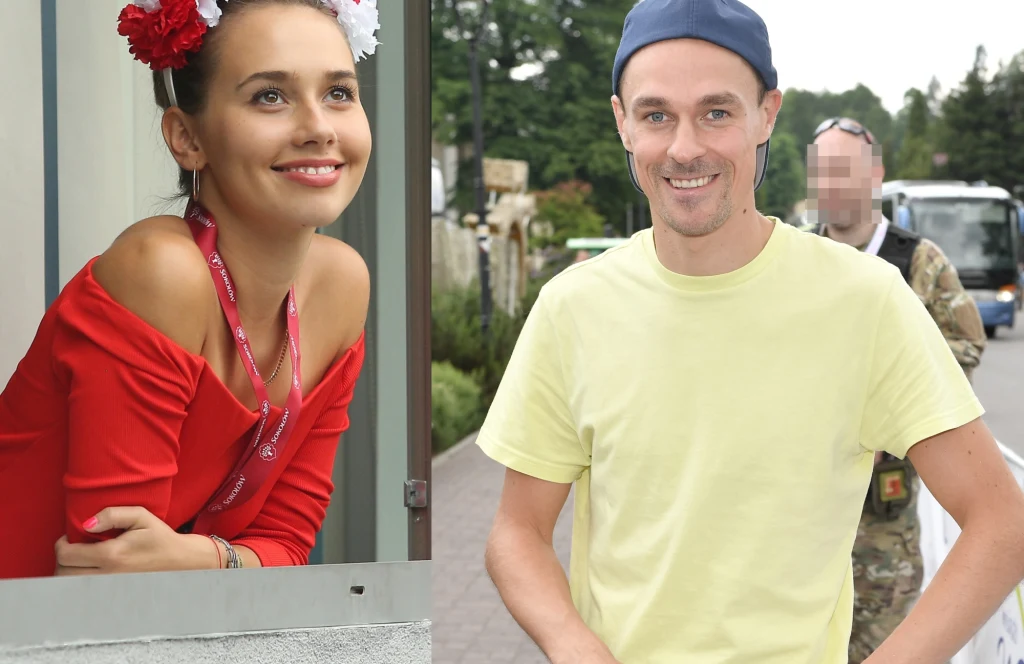 Marcelina Ziętek i Piotr Żyła