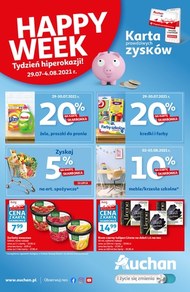 Happy Week - Skarbonka Auchan