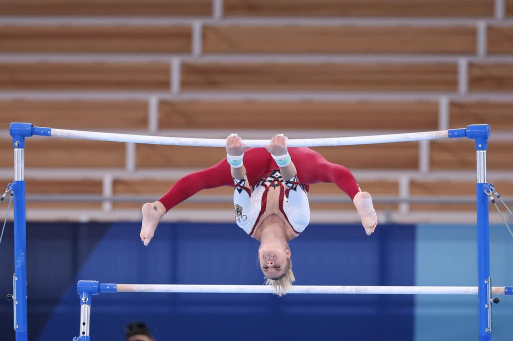 Elisabeth Seitz jest jedną z niemieckich gimnastyczek, które swoim strojem sprzeciwiły się seksizmowi w sporcie