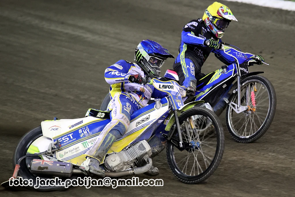 Chris Holder i Grigorij Łaguta Chris Holder i Grigorij Łaguta