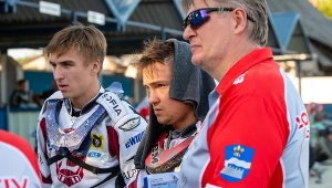 Ernest Matjuszonok (z lewej), Oleg Michaiłow (na środku)