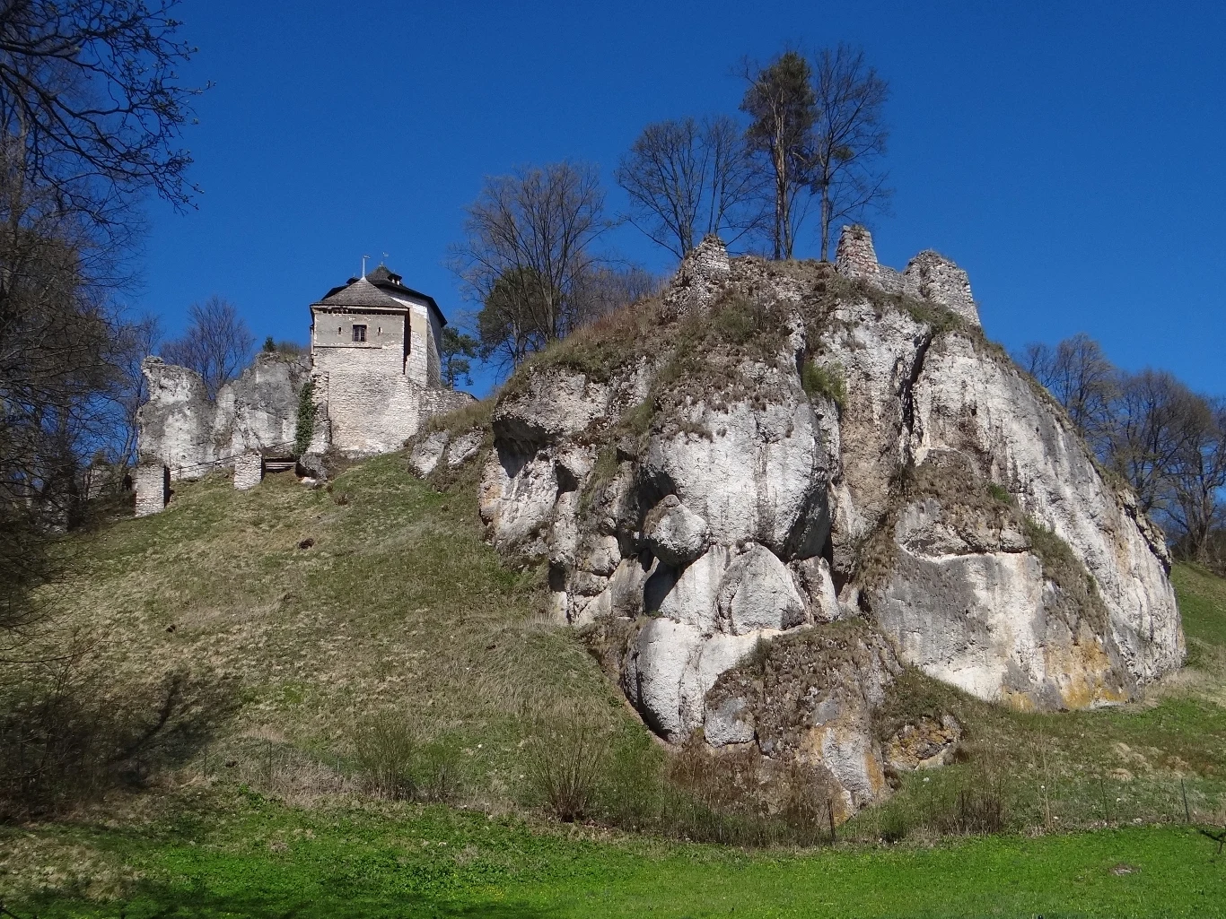 Zamek w Ojcowie jest jednym z symboli Jury Krakowsko-Częstochowskiej