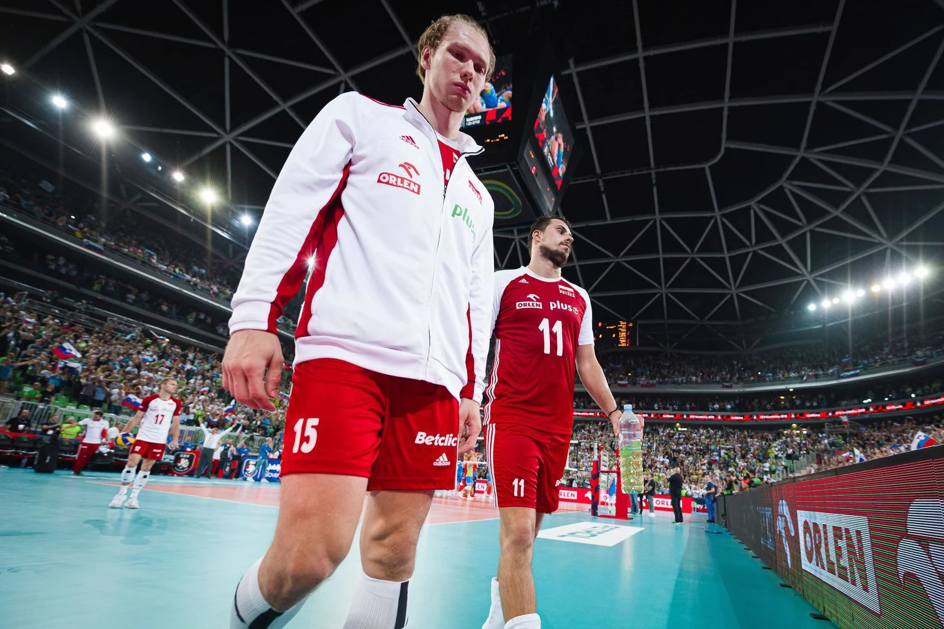 Fabian Drzyzga (z prawej), obok Jakub Kochanowski