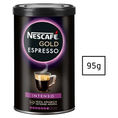 NESCAFÉ Espresso Intenso Kawa rozpuszczalna 100 % arabika 95 g - 1