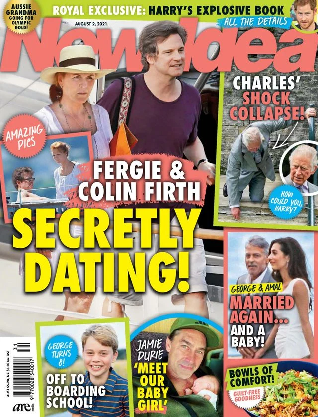 Fergie i Colin Firth na potajemnej schadzce