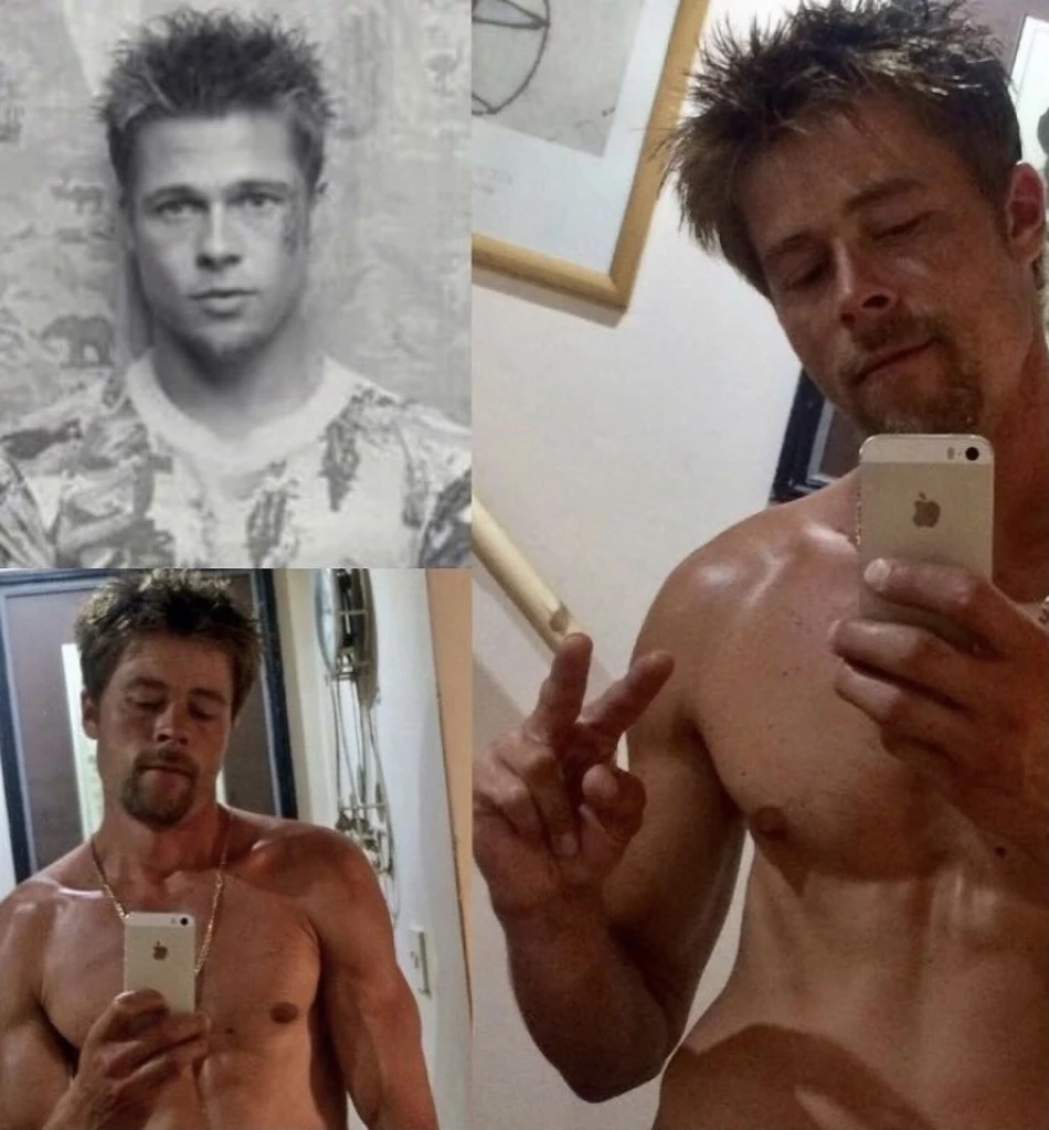 Nathan Meads na tych zdjęciach wygląda zupełnie jak Brad Pitt! 