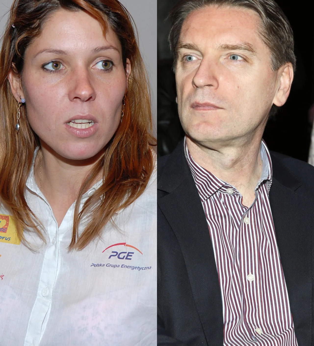 Tomasz Lis i Zofia Klepacka