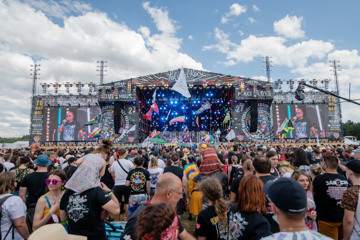 Rozpoczęcie Pol'and'Rock Festival 2021