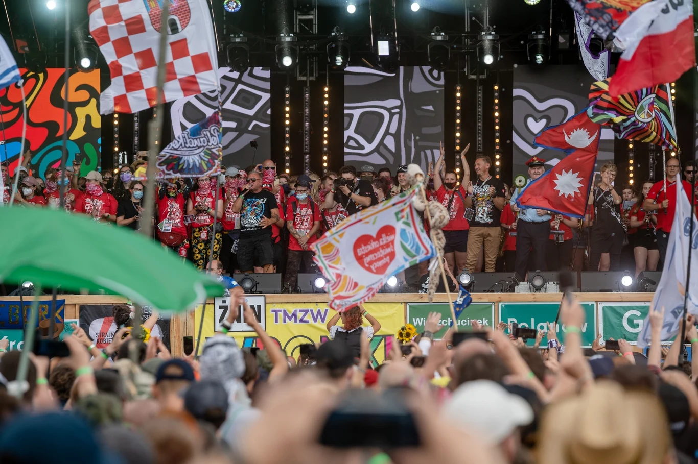 Rozpoczęcie Pol'and'Rock Festival 2021