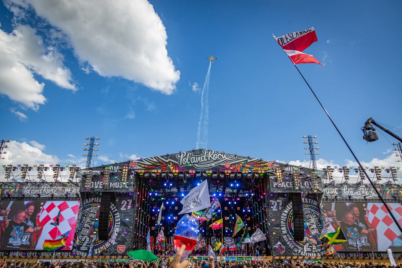 Rozpoczęcie Pol'and'Rock Festival 2021