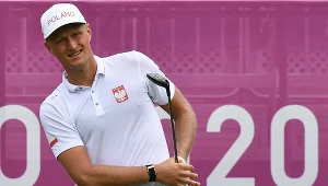 Adrian Meronk zadebiutował w golfie na igrzyskach