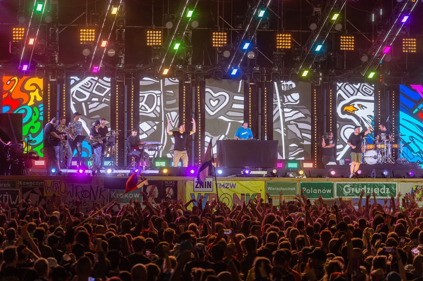 Łona i Webber & The Pimps dali energetyczny koncert na Dużej Scenie