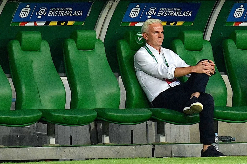 Jacek Magiera, trener Śląska Jacek Magiera, trener Śląska