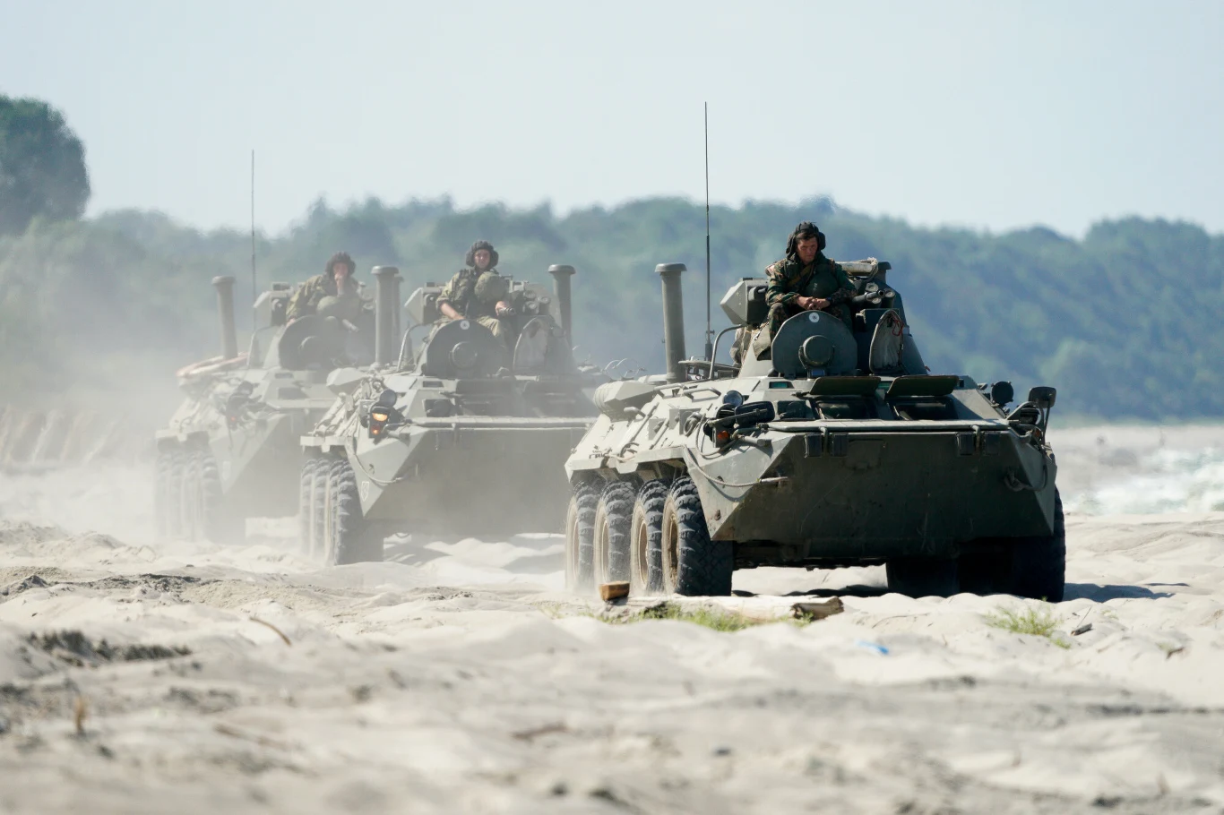 Rosjanie poinformowali, że ćwiczenia mają na celu zgranie pododdziałów tworzących batalionową grupę bojową.