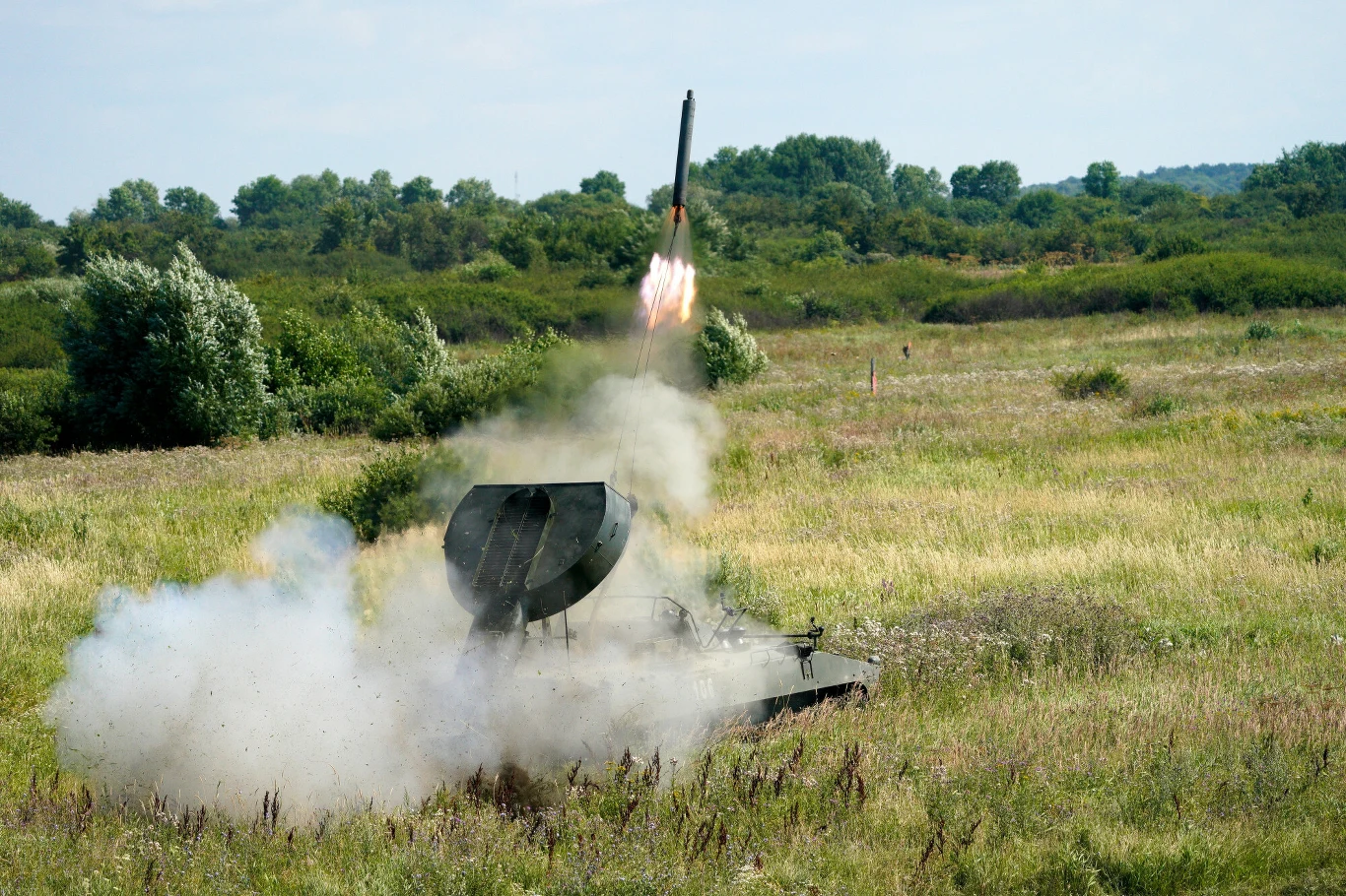 Poligon Chmielowka leży 12 km na północ od Bałtijska i 38 km od granicy z Polską.