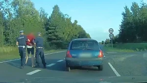 Zatrzymanie pijanego kierowcy