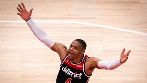 Russell Westbrook po jednym sezonie opuszcza swoich kolegów z drużyny Wizards