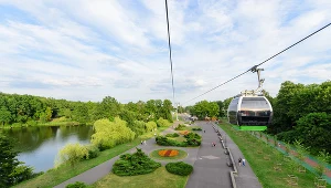 Kolejka linowa w Parku Śląskim (zdj. ilustracyjne)