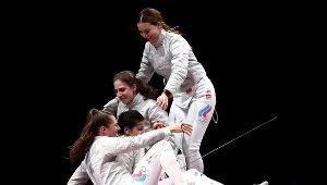 Radość rosyjskich szablistek