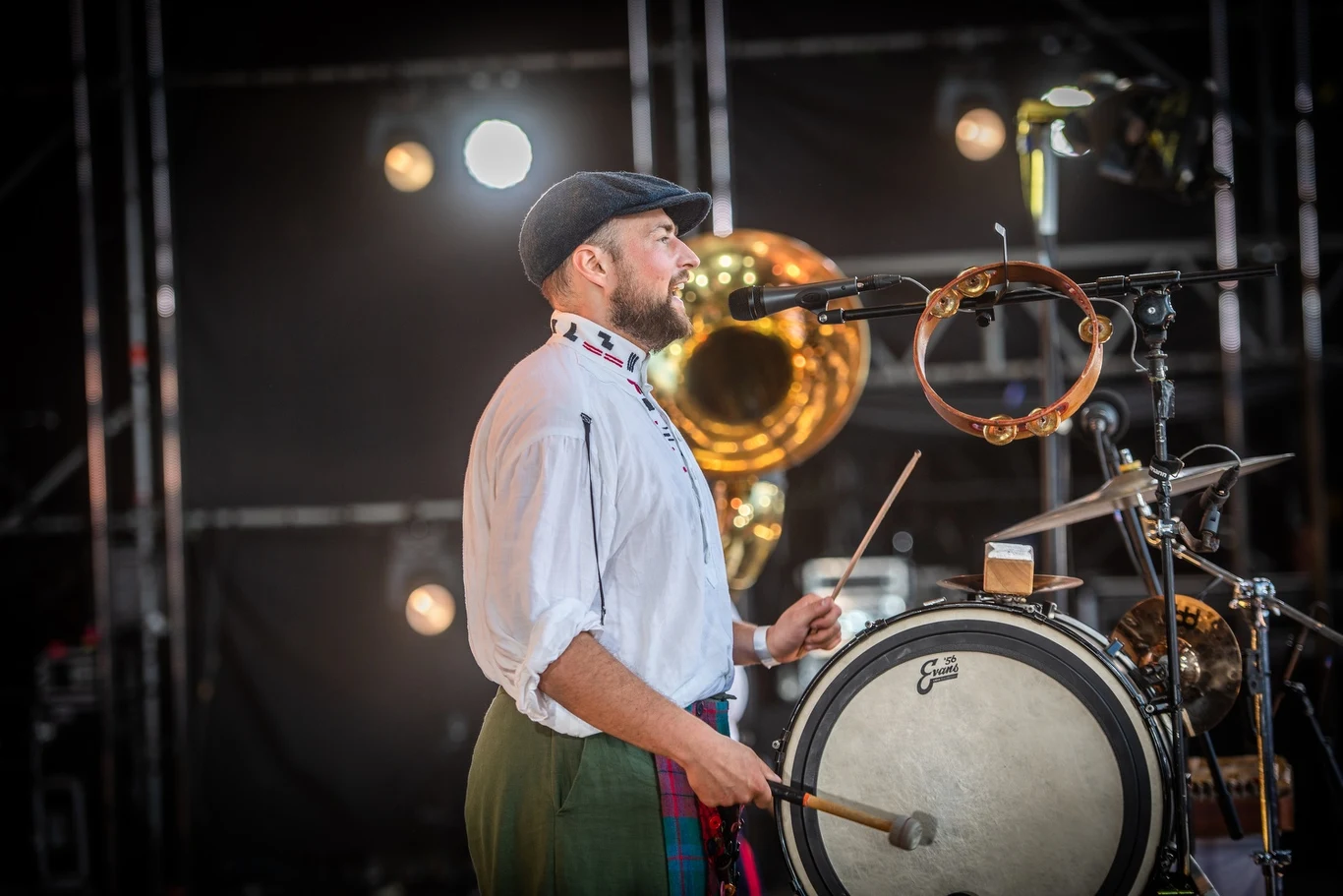 Zespół Hańba! na scenie Pol'and'Rock Festival 2021