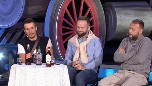 Kabaret Skeczów Męczących podczas występu na Festiwalu Kabaretu Koszalin 2021