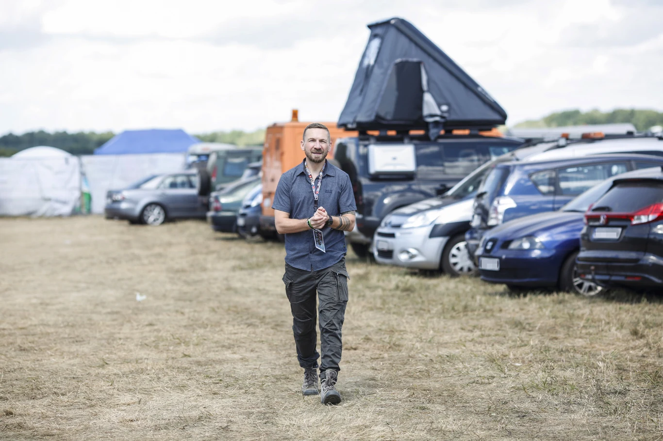 Przemek Kossowski na Pol’and’Rock Festival Przemek Kossowski na Pol’and’Rock Festival