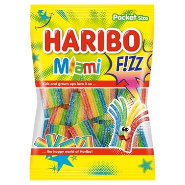 Haribo Miami Fizz Żelki owocowe 85 g - 1