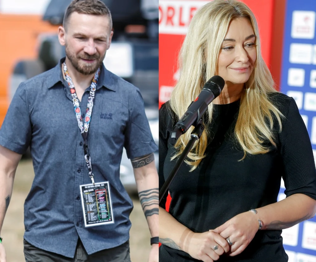 Przemek Kossakowski i Martyna Wojciechowska